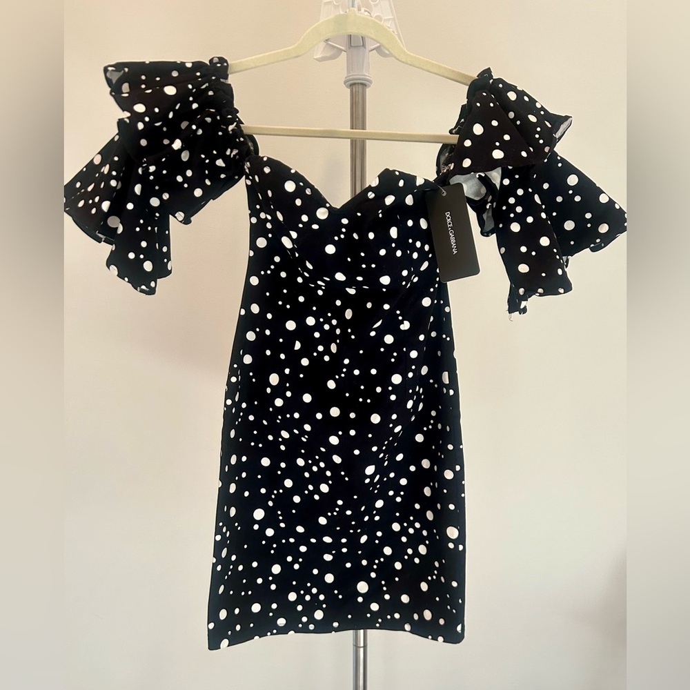 Dolce & Gabbana Polka Dot Mini Dress